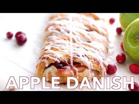 Apple Danish Braid Pastry Recipe