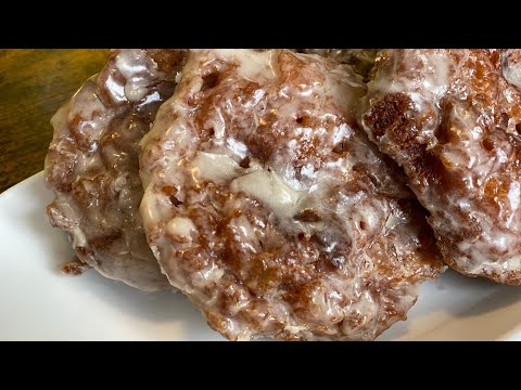 Apple Fritters using Apple Pie Filling