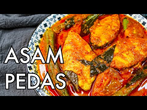 Asam Pedas Fish Recipe | Malay Spicy Sour Tamarind Fish Curry