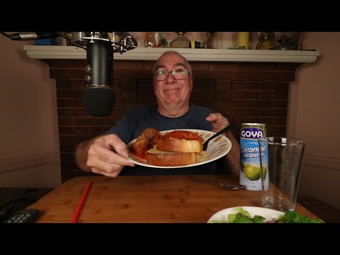 ASMR Eating Spaghetti Dinner Whispering