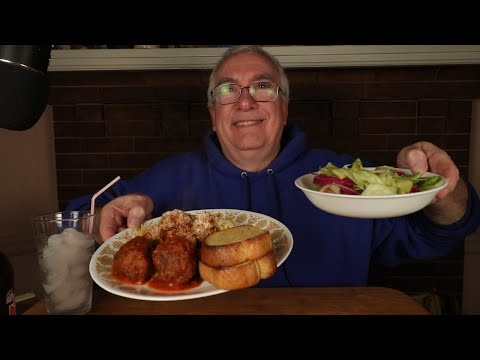 ASMR Spaghetti Dinner Mukbang Whispering