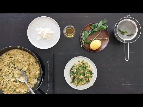 Asparagus Risotto recipe step by step