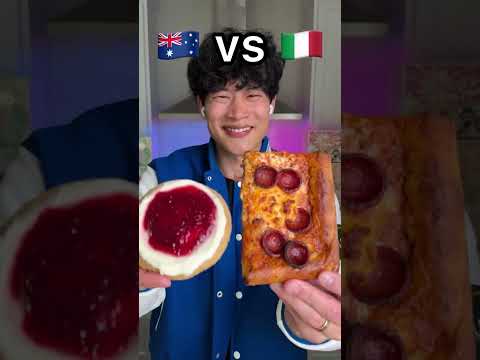 Australian Shortbread Cookie 🇦🇺 vs American Ice Cream Hot Dog 🇺🇸