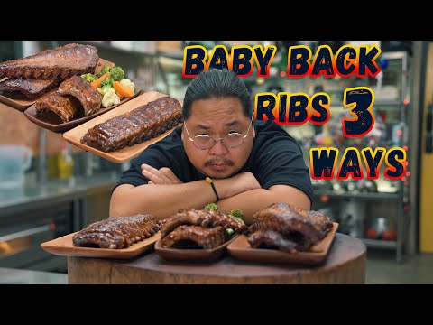 BABY BACK RIBS 3 WAYS | Ninong Ry