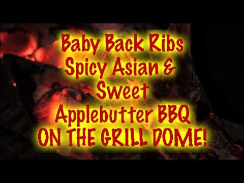 Baby Back Ribs on the Grill Dome