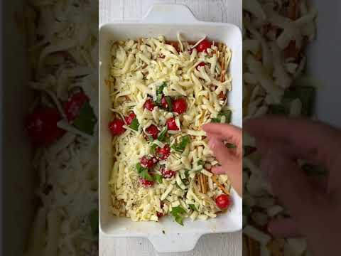 BAKED SPAGHETTI // ONE PAN RECIPE