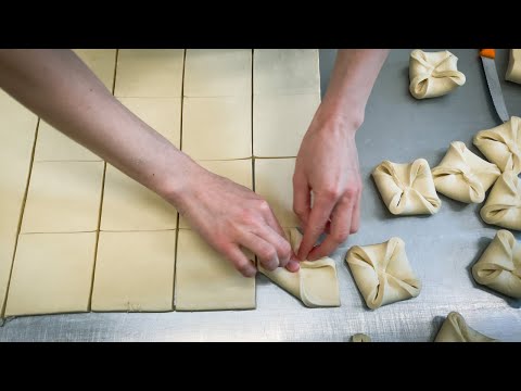 Bakers favourite shaping of a 'Danish'