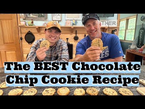 Baking My Famous Chocolate Chip Cookies for Our Big Crew!