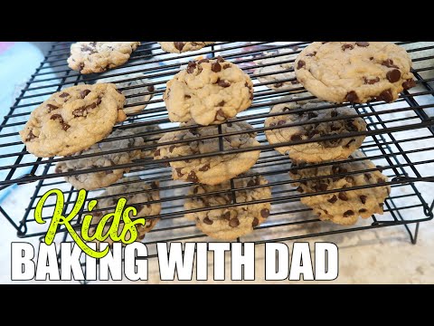 Baking with Dad | Big CHEWY Chocolate Chip Cookies