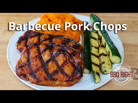 Barbecue Pork Chops on the Grill