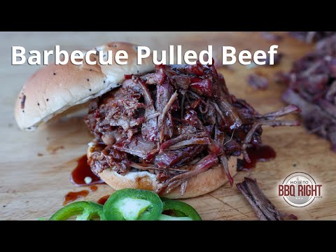 Barbecue Pulled Beef Sandwich