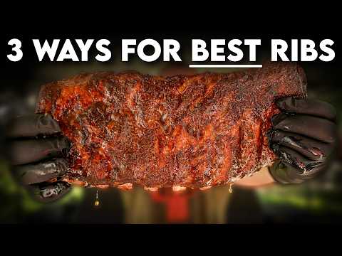 BBQ Ribs Compilation! 3 Ways I Smoke My Ribs