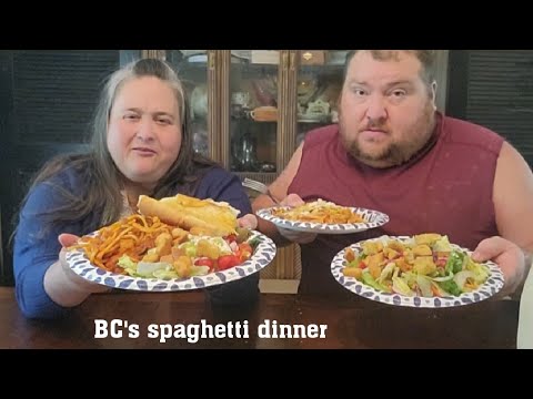 BC's spaghetti dinner