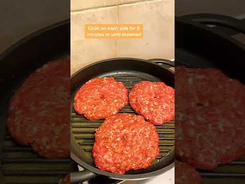 Beef burger🍔 | Beef patty burger | Ultimate juicy beef burger recipe | How to make beef burger patty
