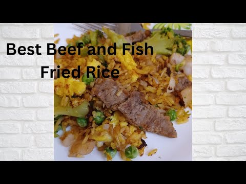 Beef Fried Rice | Steak Fried Rice | easy cooking videos | surf and turf fried rice