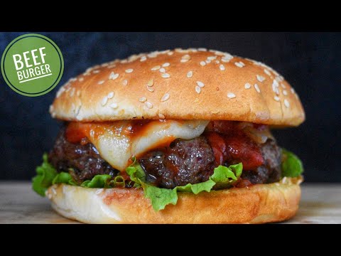 Beef juicy Burger to the next level | Hamburger Recipe