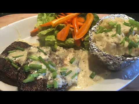 Beef Steak with Creamy Garlic Sauce Recipe (2021) – in hindi/urdu