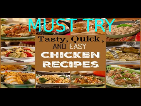 BEST 10 MEALS To Make In An Instant Pot! CHICKEN DINNERS best fast, quick, delicious & easy recipes