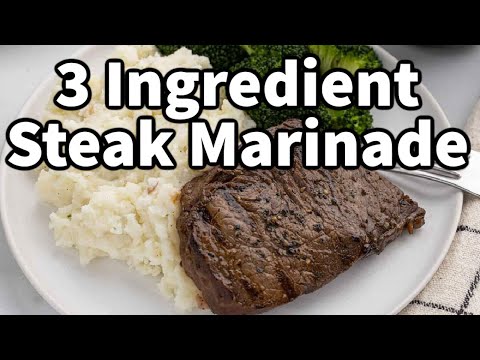 Best 3-Ingredient Steak Marinade: No-Fail Flavor!
