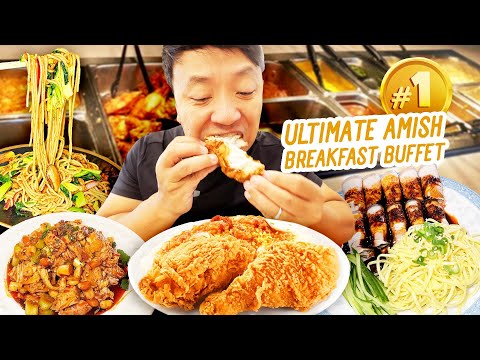 Best CHEAP Buffet! ULTIMATE Amish BREAKFAST BUFFET & "Drive-thru" Vietnamese Pho in Florida