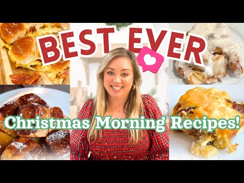 BEST EVER CHRISTMAS MORNING BREAKFAST IDEAS | BREAKFAST RECIPES YOUR FAMILY WILL LOVE
