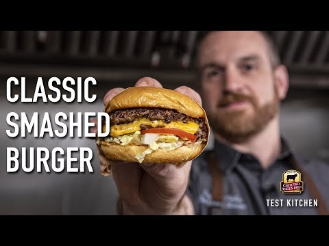 Better Than Fast Food! Classic Smash Burger Recipe