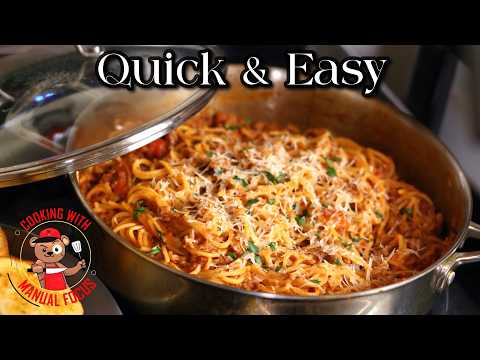 Beyond Easy: One Pot Spaghetti Ready in Less than 30 Minutes