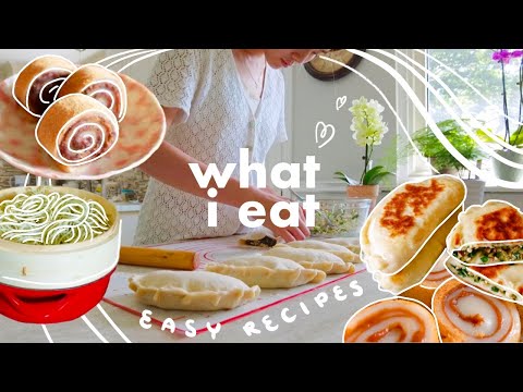 BILINGUAL WHAT I EAT 🍥 easy vegan asian recipes for breakfast, lunch & dinner!