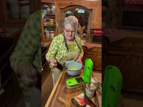 Breakfast Eggs, Meat and Veggies #FarmCookingWithNan