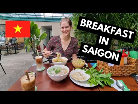 Breakfast in Saigon Vietnam!