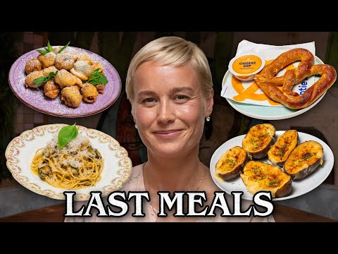 Brie Larson Eats Her Last Meal