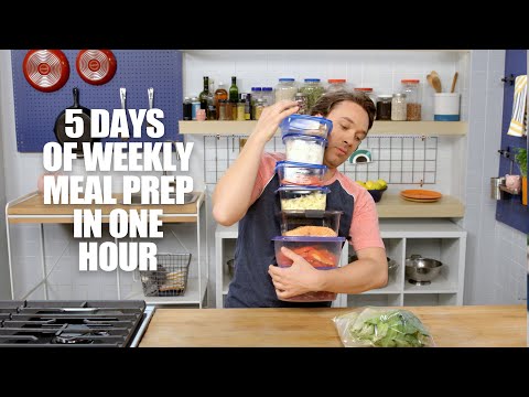 Budget Work Lunches – 5 Days of Easy Meal Prep in an Hour