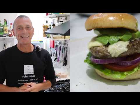 Burgers Recipe | how to make homemade burgers California and green chile style burgers