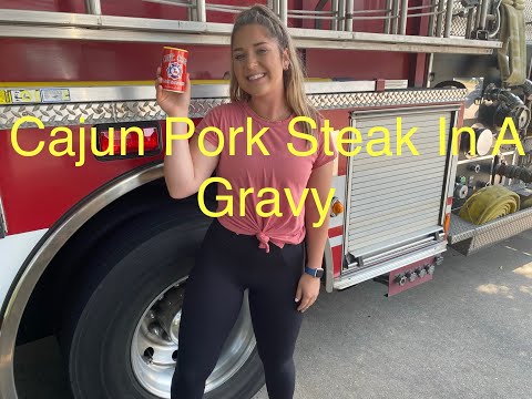 Cajun Pork Steak In A Gravy