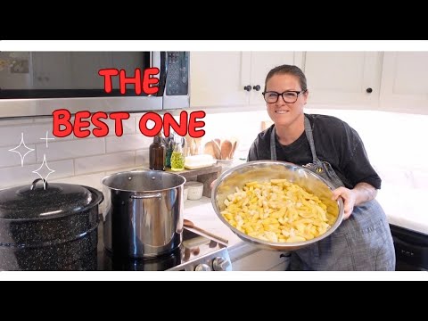 Canning THE BEST Apple Pie Filling | Azure Standard Grocery Haul