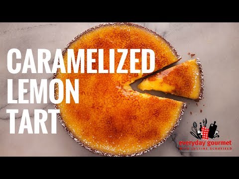 Caramelized Lemon Tart – Robert Coco | Everyday Gourmet S6