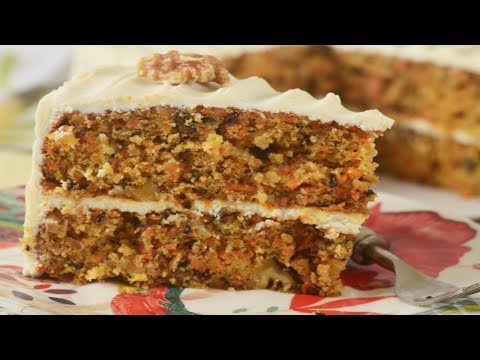 Carrot Cake Recipe Demonstration – Joyofbaking.com