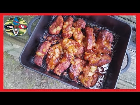 Cast Iron BBQ Country Pork Ribs