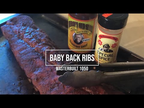 Championship BBQ Technique Baby Back Ribs – Masterbuilt 1050 – Jack and Blue BBQ