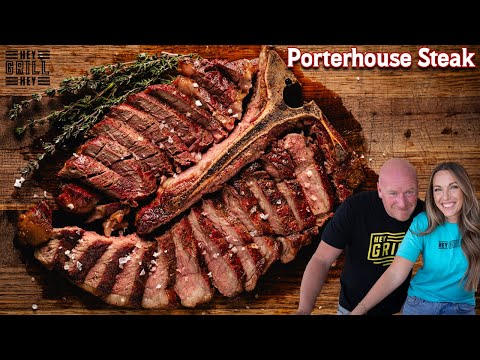 Charcoal Grilled Porterhouse Steak! You have to try it