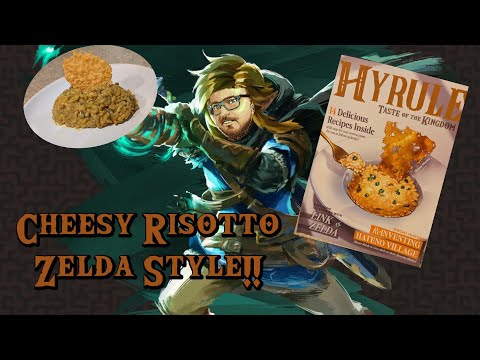 CHEESY RISOTTO FIT FOR THE PRINCESS! (plus bonus mushroom stock recipe)