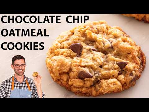 Chewy Oatmeal Chocolate Chip Cookies Recipe