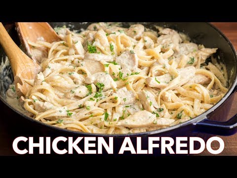 Chicken Fettuccine Alfredo Recipe – Easy Dinner