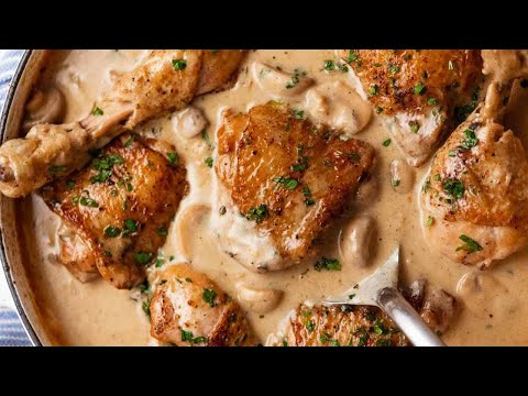 Chicken Fricassee – quick French Chicken Stew