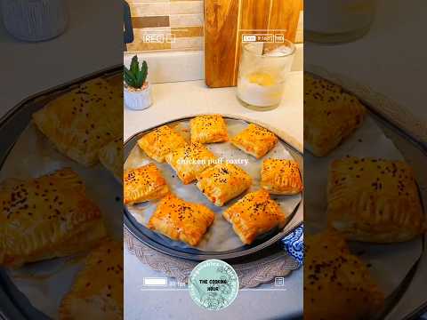Chicken Puff Pastry Recipe #chickenpuff #chickenrecipe #deliciousrecipe
