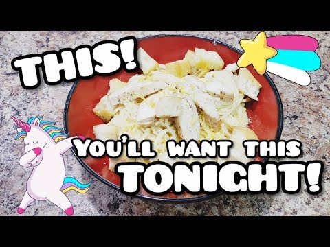 Chicken Scampi Spaghetti – So Good! – Easy Dinner – Bella Boo's Lunches