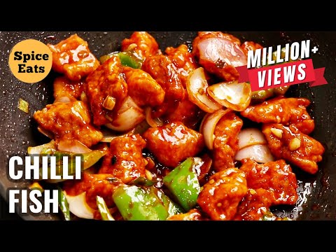 CHILLI FISH | CHILLI FISH RECIPE | RESTAURANT STYLE CHILLI FISH