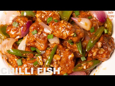 Chilli Fish ! Restaurant Style Chilli Fish Recipe
