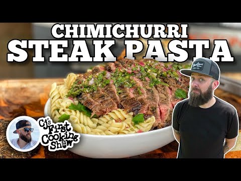 Chimichurri Steak Pasta That Everyone Will Love | Blackstone Griddles Recipes
