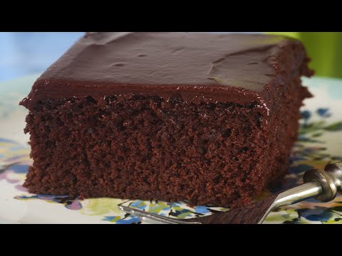 Chocolate Mayonnaise Cake Recipe Demonstration – Joyofbaking.com